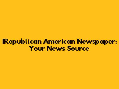 IRepublican American Newspaper: Your News Source
