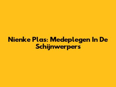 Nienke Plas: Medeplegen In De Schijnwerpers
