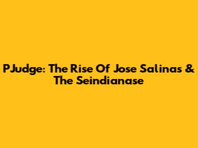 PJudge: The Rise Of Jose Salinas & The Seindianase